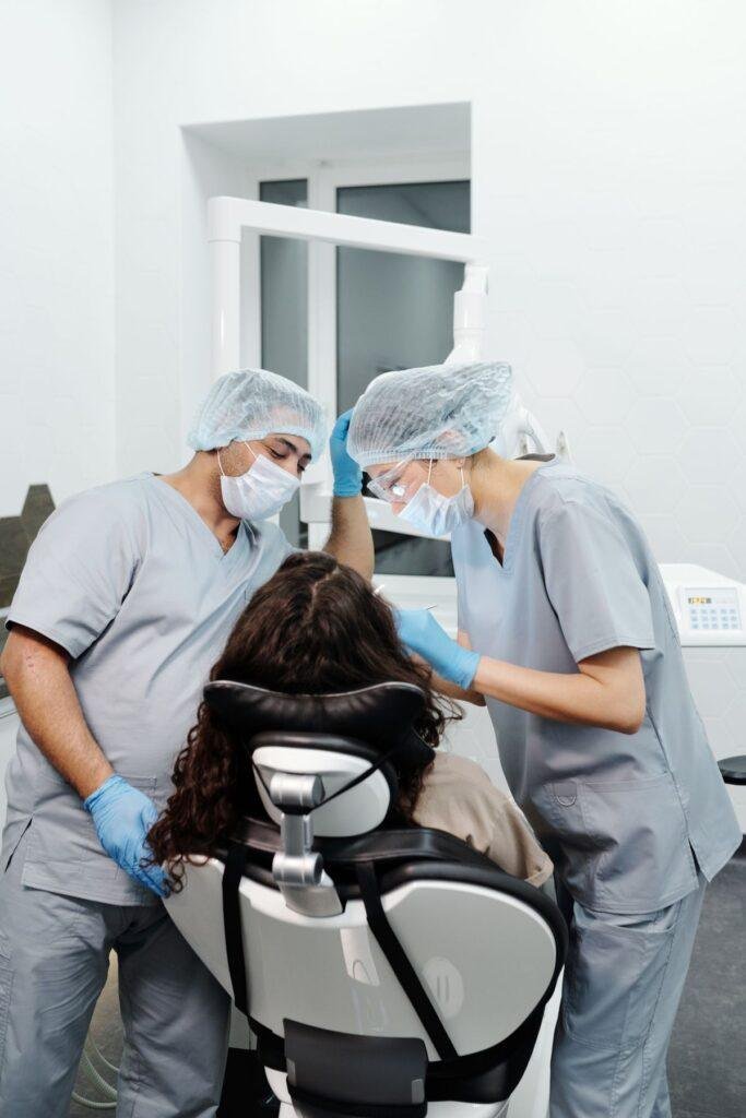 Dental implant care to prevent gum recession